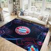 Design Bayernu Mnichov Křišťálový sametový koberec Útulný Ne?Protiskluzová tištěná předložka do ložnice, obývacího pokoje, předsíně