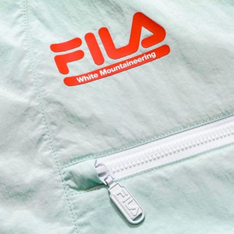 Fila Fusion Color Block Letter Print Hooded Work Jacket Women jackets Filter-Gray T11W227704F-GY