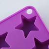 Star-Shaped Ice Cube Tray Food-Grade Silicone Ice Mold for Chocolate Candy Easy-Release Heat-Resistant Baking Tool for Home Party