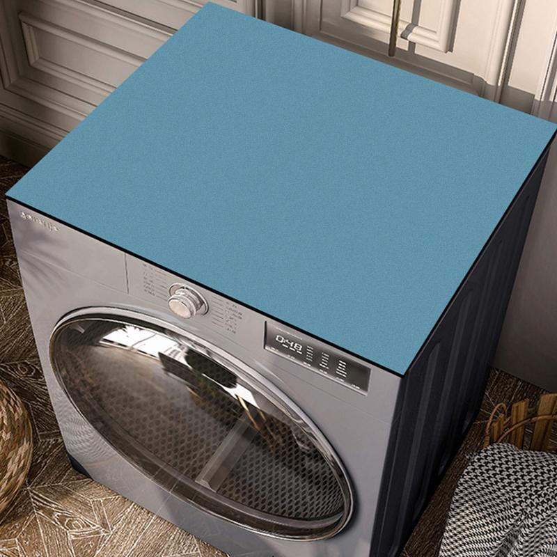 Super Absorbent Washing Machine Covers Washable Coffee Machine Mat Dust-proof Pad for Refrigerator Kitchen Dishes Drying Mat