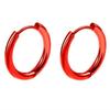8/10/12/14/16/18/20mm Huggies Hoop Earring Helix Piercing Cartilage Hoops Tragus Earring Lobe Jewelry Pink Unisex Rook Earrings