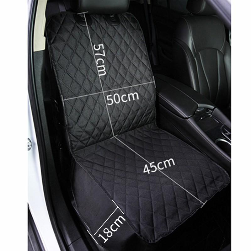 Quilted Thickened Pet Car Seat Cover - Protective Rear Seat Mat for Dogs