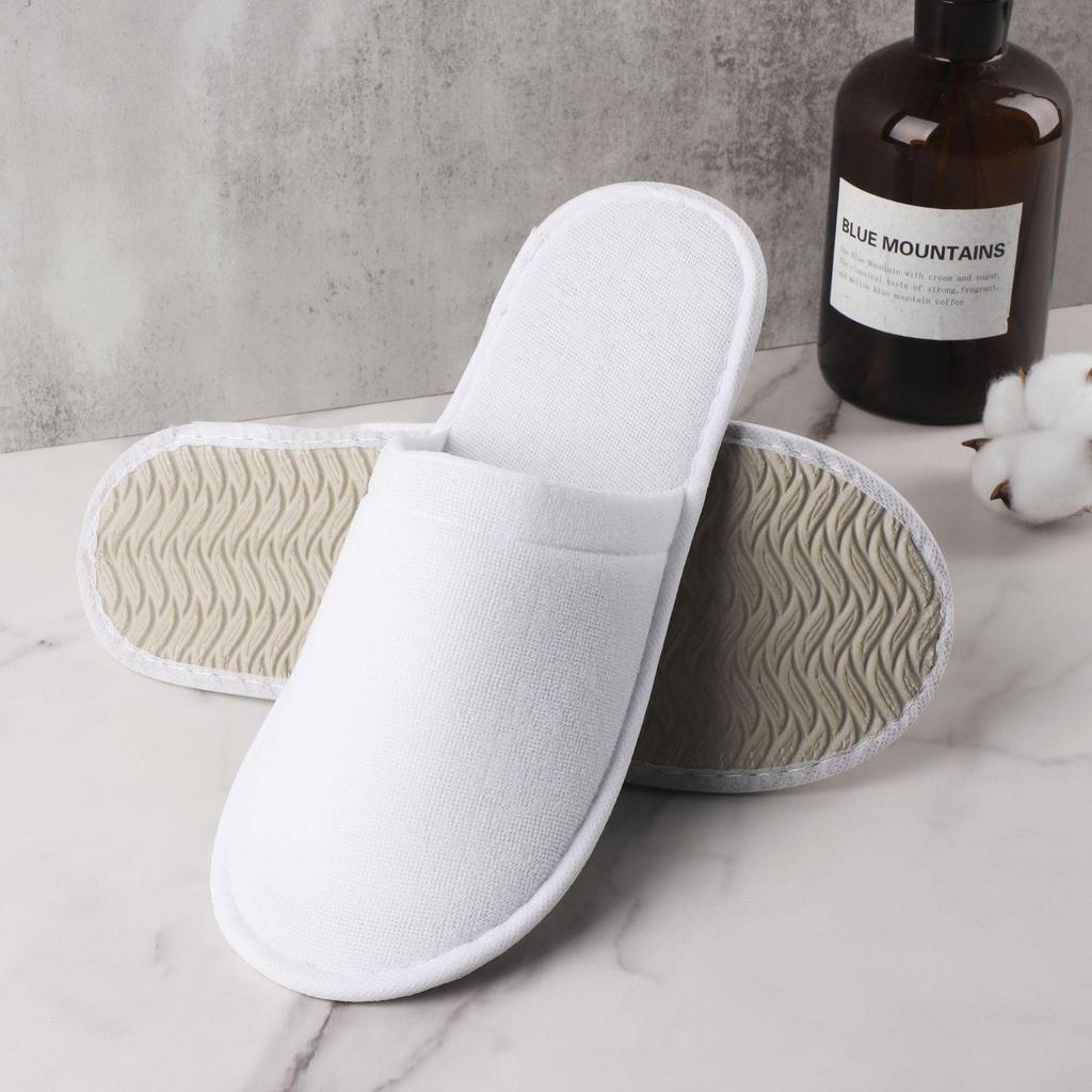 Anti-Slip Portable Thickened Disposable Slippers for Hotels, Inns, Beauty Salons, and Travel