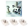 T Track Slider T Block Sliding Nut Woodworking Accessories Assorted Kit 20pcs M5
