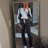 European Style Slimming Sportswear Set: Stand Collar Slim Fit Top & Shorts 2025