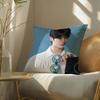 Byeonwoo-Seok Pillow Case Pillowcase, Double-Sided Printed, Sofa Cushion, Bedroom Headboard
