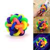 Pelota de Goma Colorida Juguete para Gato Mascota con Cascabel Pequeño para Ejercicio Interactivo Divertido