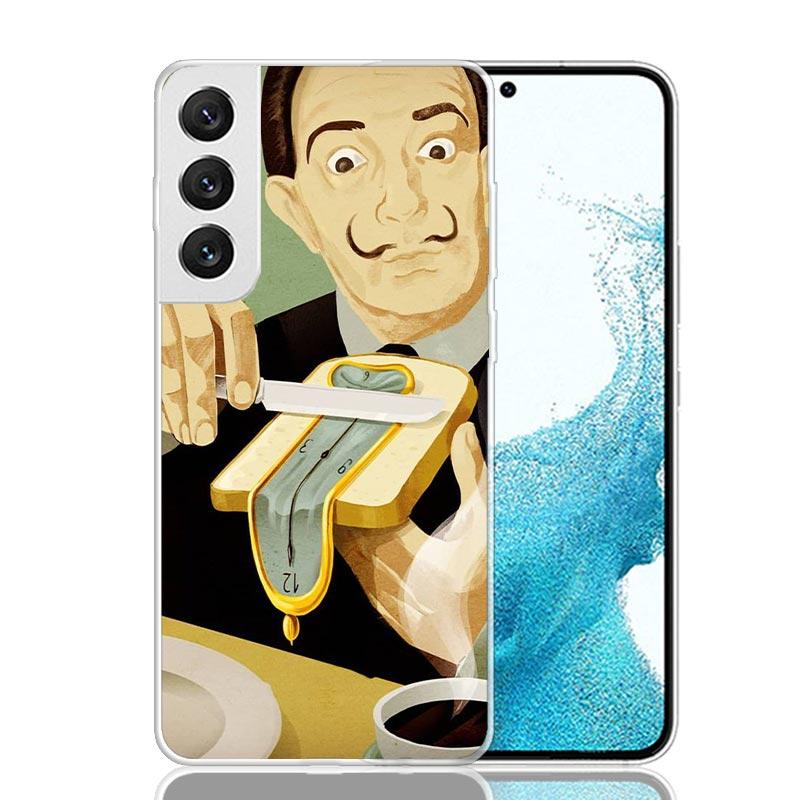 Salvador Dali Kunst Für Samsung Galaxy S25 S24 S23 S21 S22 Ultra Handyhülle S10 Plus S20 FE + Gehäuse Schale Cover