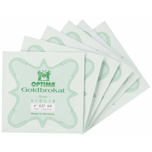 

Gold Bracut Violin E String 0.27 Loop End (Set of 6)