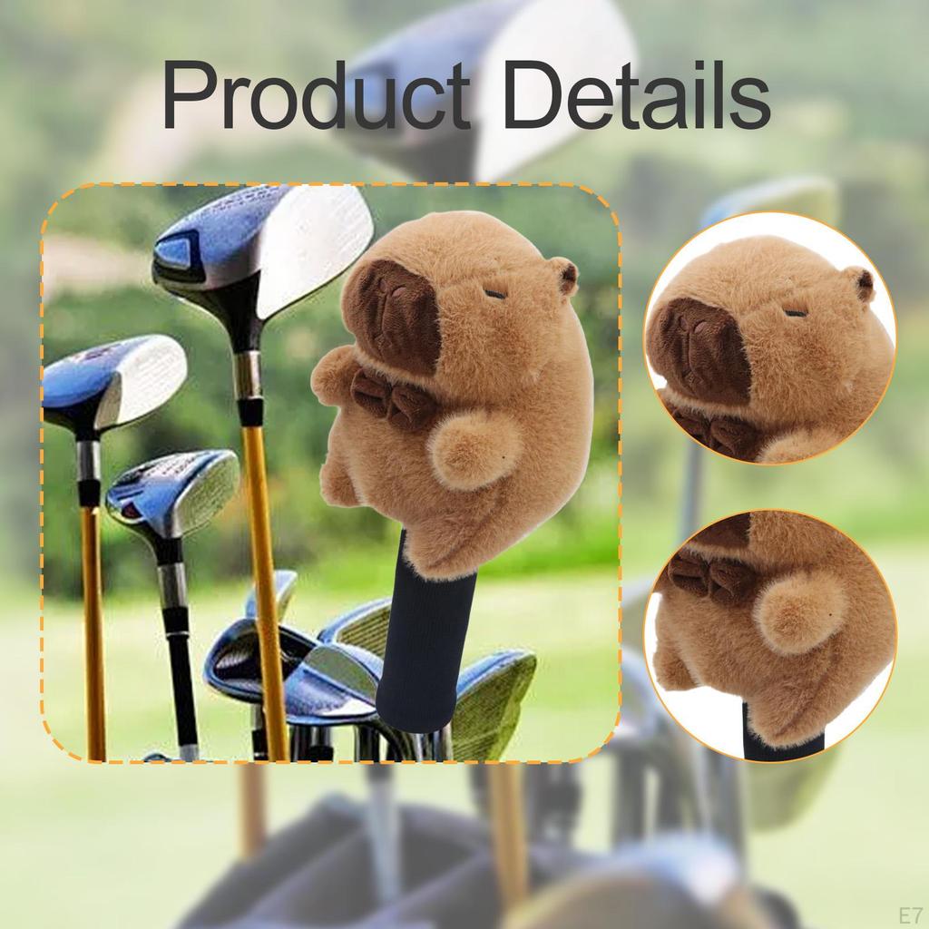 Capybara Golf Club Headcover for Fairway Wood, Scratch Guard Sleeve