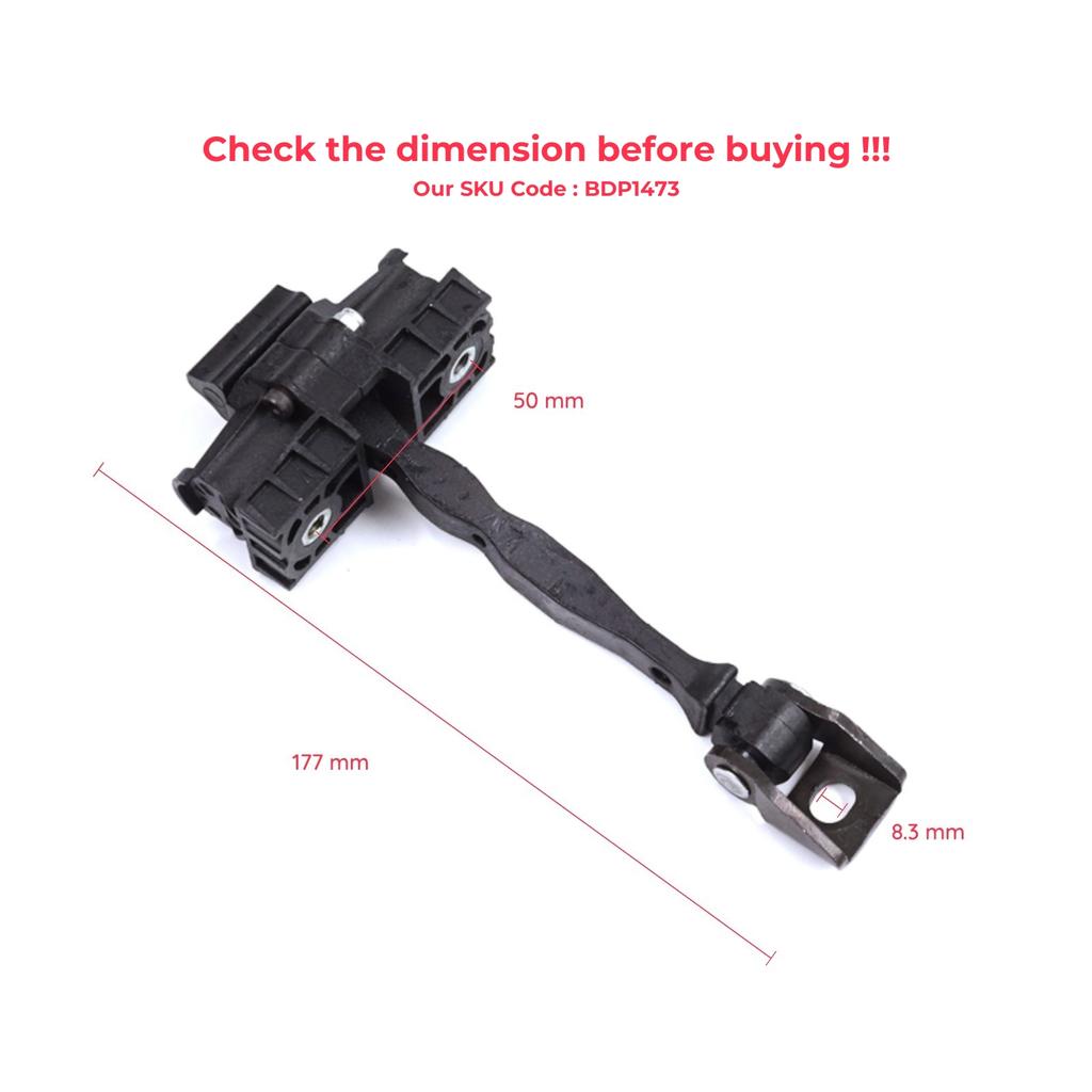 EDP1473 Rear Door Stop Check Assy Limiter Strap for Skoda Kamiq NW4 Scala NW1 2019-On 654839249