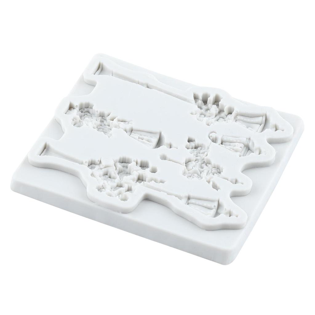 Vintage Straßenlaterne Silikonformen Straßenlaterne Fondantform Kuchen Dekorationswerkzeuge Cupcake Topper Schokolade Süßigkeiten Basteln Gum Paste Polymer Clay