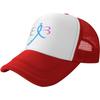 Thyroid Cancer Awareness Dragonfly Ribbon Trucker Hat Adjustable Mesh Snapback Cap Unisex Casual