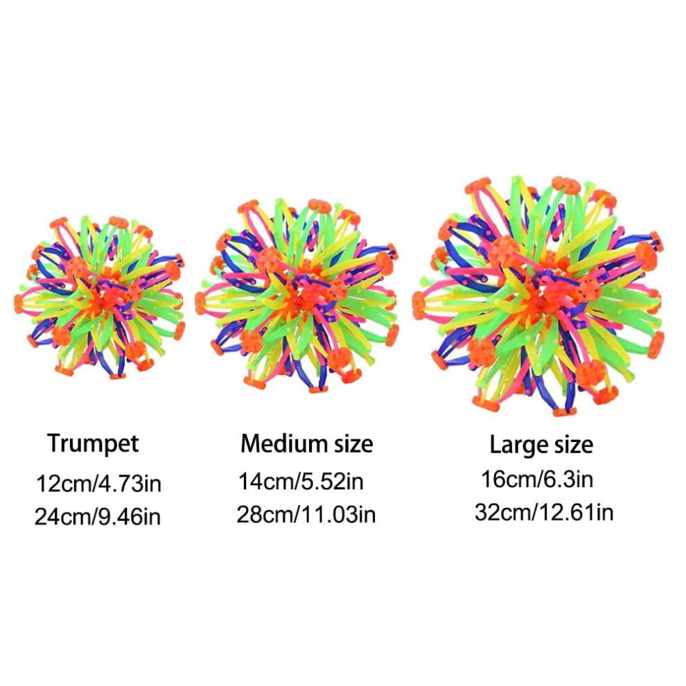 Breathing Ball Novel Expandable Ball Multi-Colored Expanding Toy UK Ball I6X4