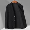 Frühling und Herbst Leichte Luxus Business Single West Mittleren alters und Junge Einfarbig Einreihig Trendy Anzug Jacke