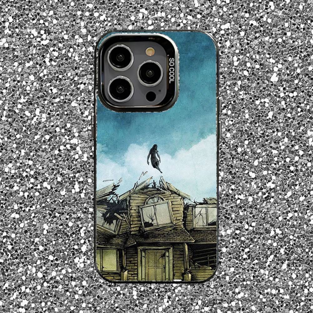 P-Pierce The V-Veil Phone Case For iPhone 16,15,14,13,12,11,Pro,XS,Max,Plus,Mini,SE Black Candy Matte Shockproof Cover