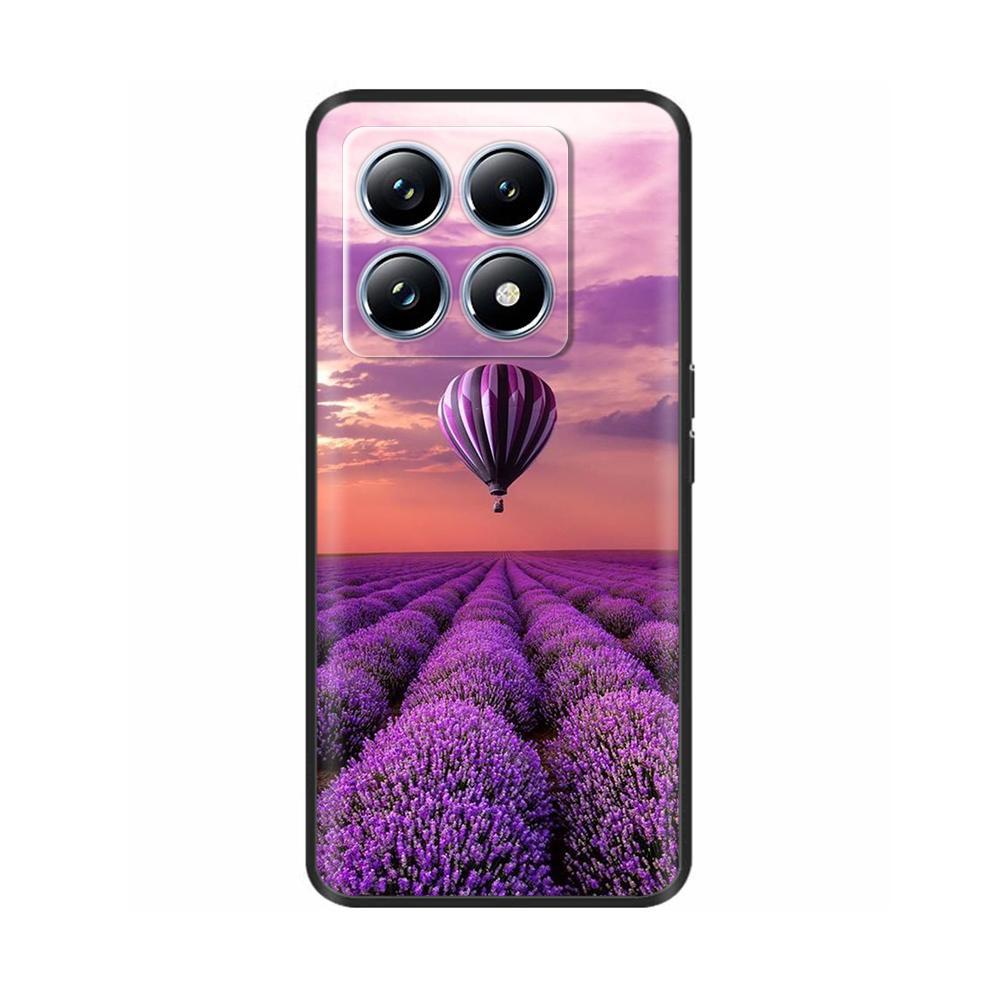 Für Xiaomi 14T Pro Hülle Silikon Luxus Blume Weicher Bumper Für Xiaomi Mi 14T Handyhülle Mode TPU Fundas für Xiaomi 14T 14 t