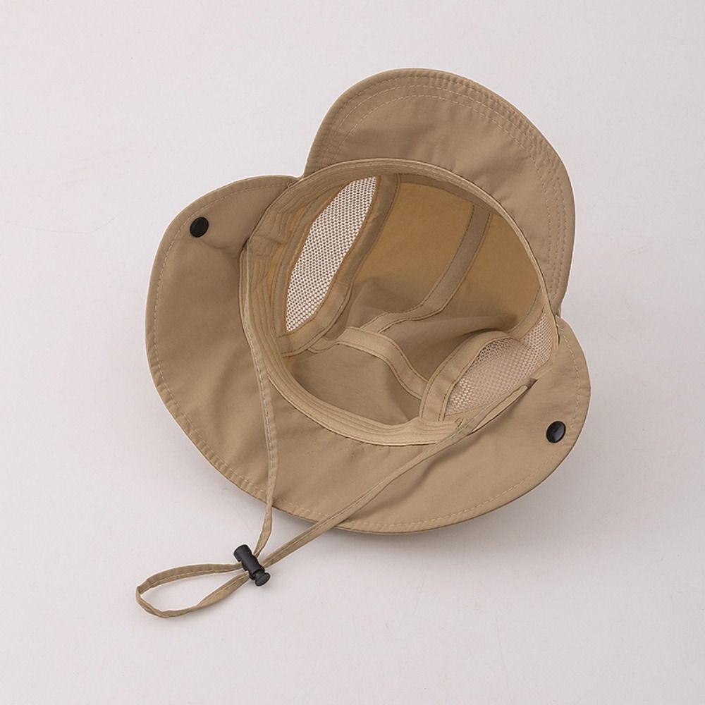 Embroidery Sun Cap Cartoon Bear Ear Kids Panama Hat New Summer Baby Hat  Boys Girls