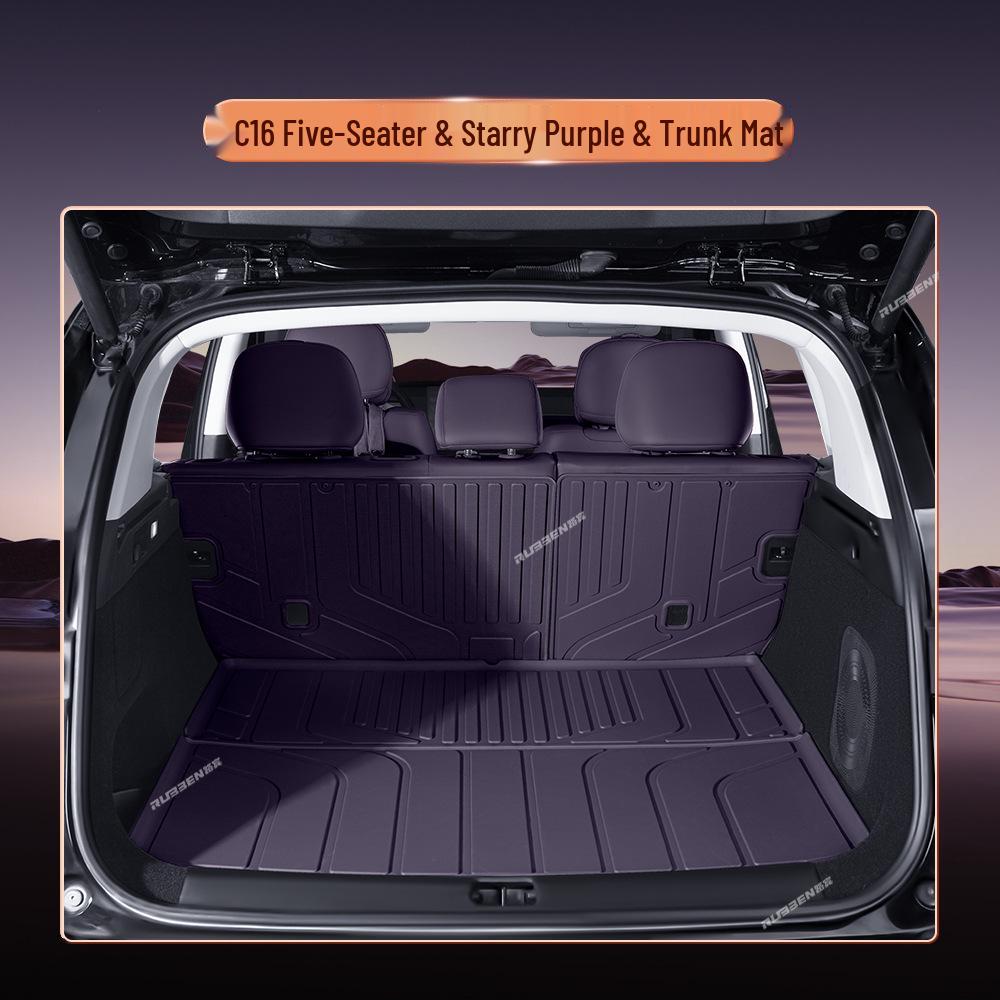 Leapmotor C16 Full Trunk Mat for 2026 Five/Six-Seater Interior Modifications