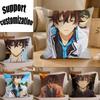 IIseleve Anime YYuuya Tenjou Square Sofa Pillow Cover Solid Color Living Room Home Decor Cushion Case