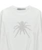 SLOWACID Ascii Spider Short Sleeve T-Shirt [White]