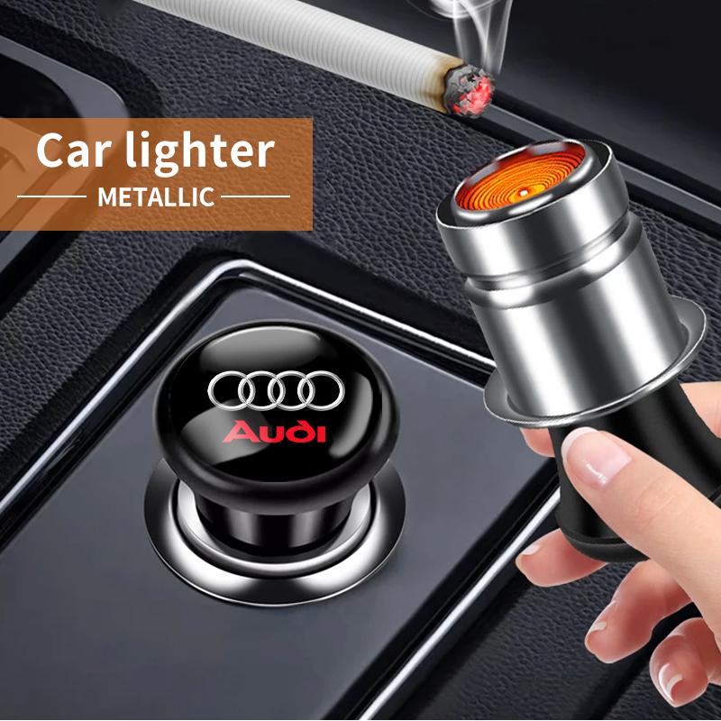 1Pcs Car Cigarette Lighter Plug Adapter Portable Power Outlet for Audi C5 C6 C7 A4 B6 B8 B7 A6 A3 A5 Q3 Q5 Q7 8P  S3 S5 S1 S4 S2 RS3 RS4 RS5 RS6 RS8