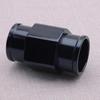 34mm Black Car Water Temp Temperature Joint Pipe Sensor Gauge Radiator Hose Adapter With Clamps