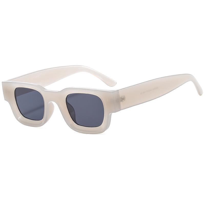 2022 Women's Fashionable Square Frame Concave Lens Sunglasses - European & American Trend