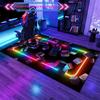 Gaming Mat Colorful Design, Stylish Rug, Machine Washable Ideal for Esports Rooms and Internet Cafe Entrances