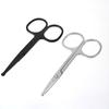 Small Scissors Scissors Scissors For New 1Pc 3.5" Stainless Steel Mini Portable Curved Mustache Nose Ear Hair Remover Trimmer