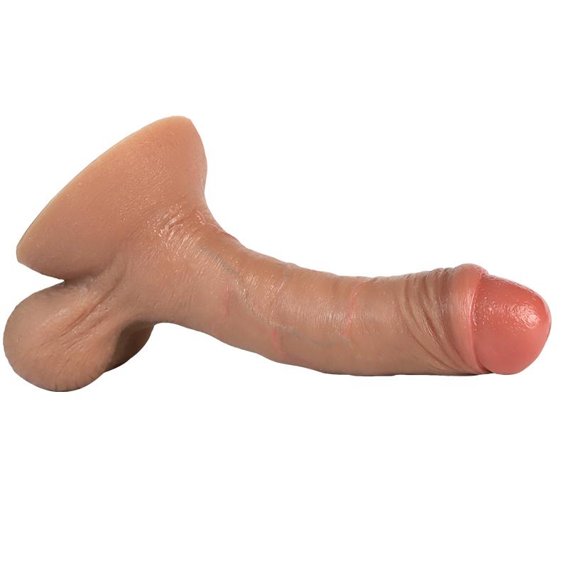 VaHppy Dildos Artificial Penis 915g 17.5*5cm Sex Toys for Girls Female Masturbators Thick Soft Liquid Silicone Real Flesh Manual Suction Cup