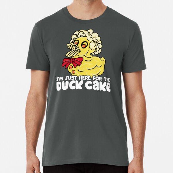 Duck Cake Classic Aussie Retro Cookbook Blue S To 5XL Made In the AU/USA T-Shirt