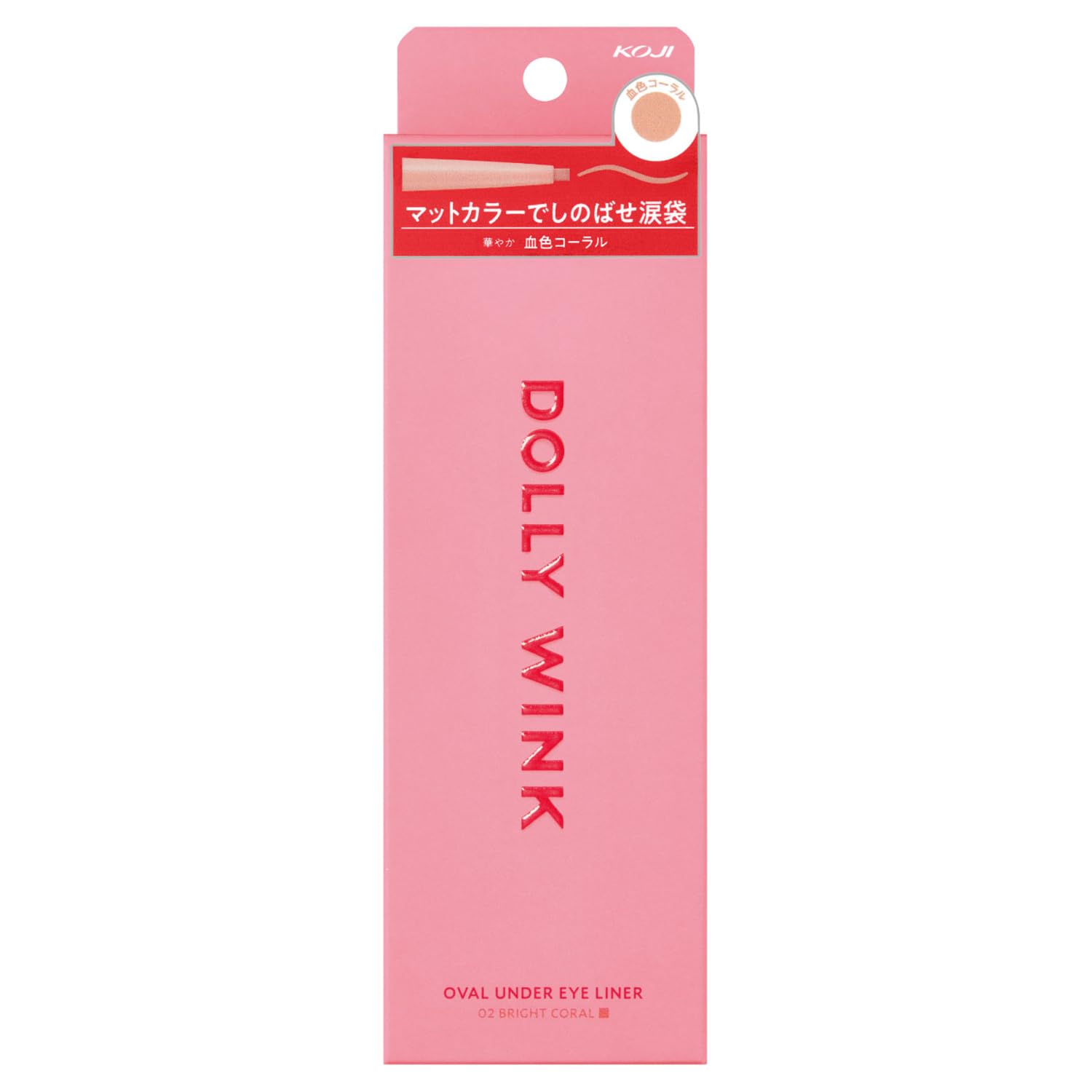 

Dolly Wink Oval Under Eyeliner 02 Bloody Coral
