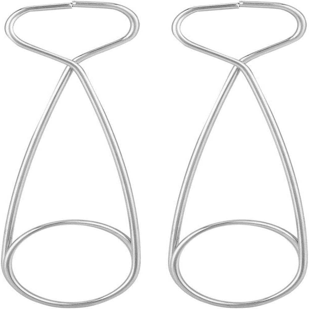 2pcs 6 Inch Fish Hook Remover Tool Stainless Steel Water Bottle Hanger For Water Bottle