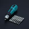 Qidda S2 Double-Ended Philips Head Screwdriver Bit Set with Strong Magnetic Heads for Power Drills.