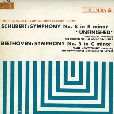 LP Record - Schubert: Symphony No. 8 (Unfinishe MS6 COLUMBIA Japan Classical Used