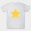 Asian Size Men Black Print T-shirt Steven Universe No-Cut Heat Transfer Print Cotton Tshirt