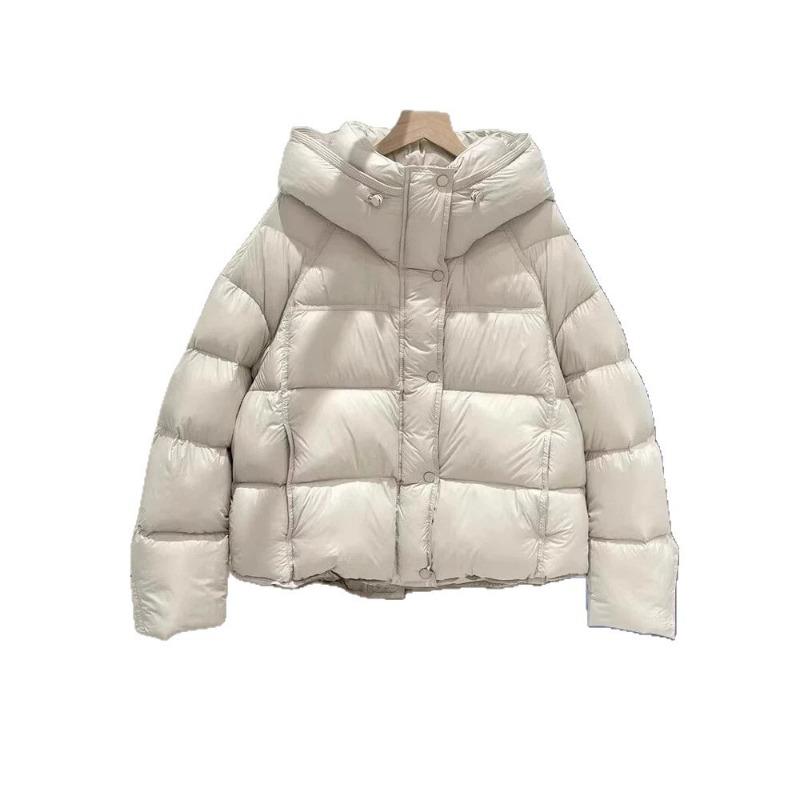 Short hooded cloud puffs thickened bread clothes women's cotton clothes winter new large size loose coat
