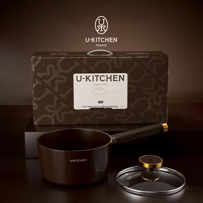 UKITCHEN Titanium Non-Stick Saucepan