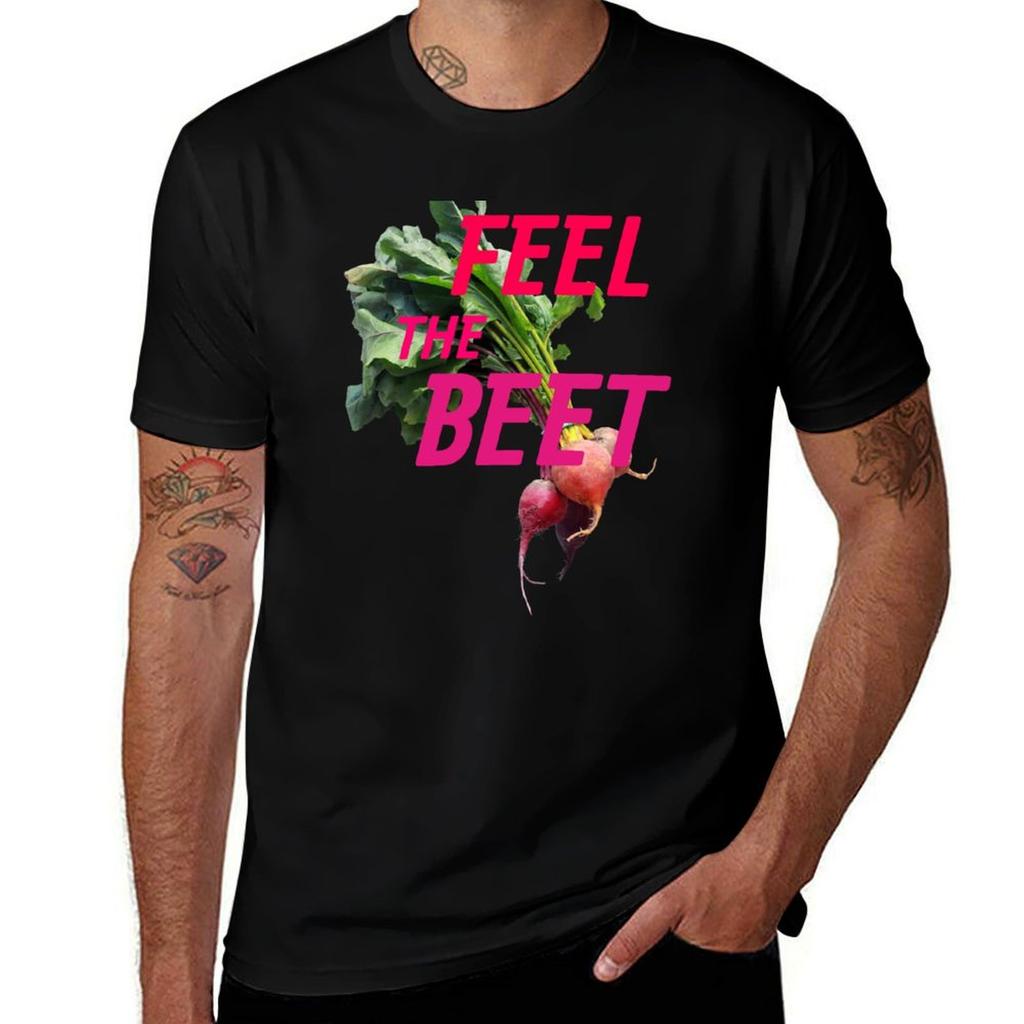 Feel The Beet Tshirt Casual Loose Fit Summer Tee Shirt