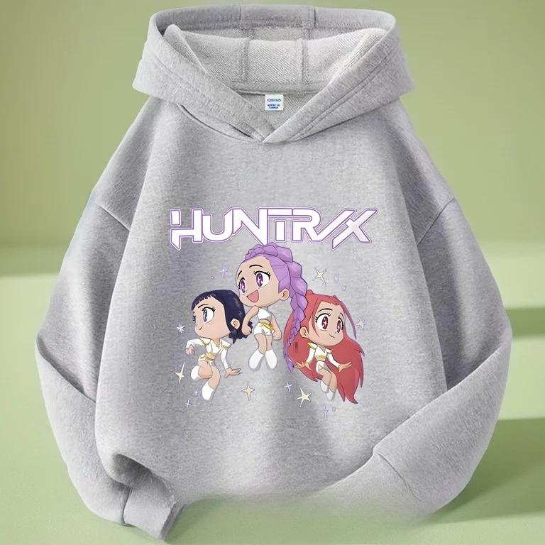 Casual Loose Printed Sweatshirt Fashionable Versatile Hoodies Sweatshirts Girls 110