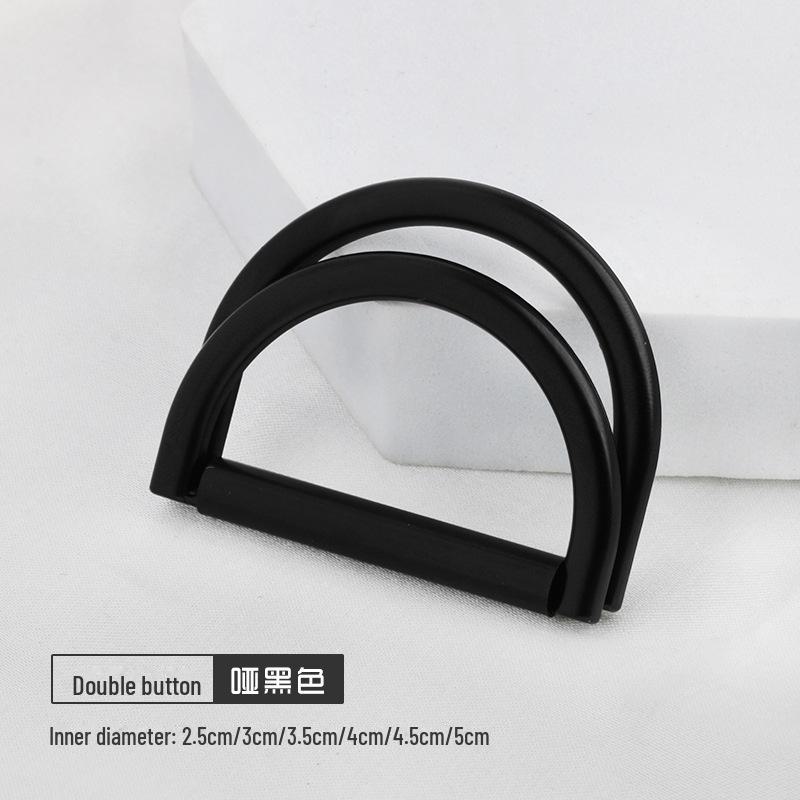 Adjustable Metal D-Ring Belt Buckle for Coats and Dresses