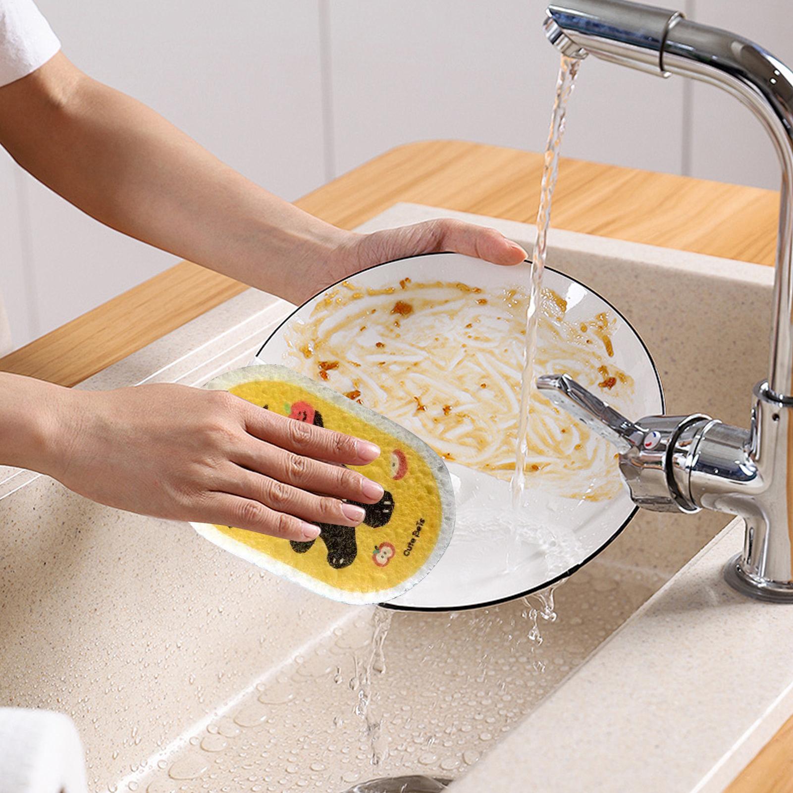 

Sponges For Dishes Quick-Absorbing Non-Scratch Tool Cute Compressed Wood Pulp Cotton Sponges For Bathroom Dishwashing Car CHINA