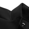 Li Ning Running Series Solid Color Zipper Stand Collar Comfortable Breathable Versatile Casual Jacket Men Jacket Black AWDU573-1