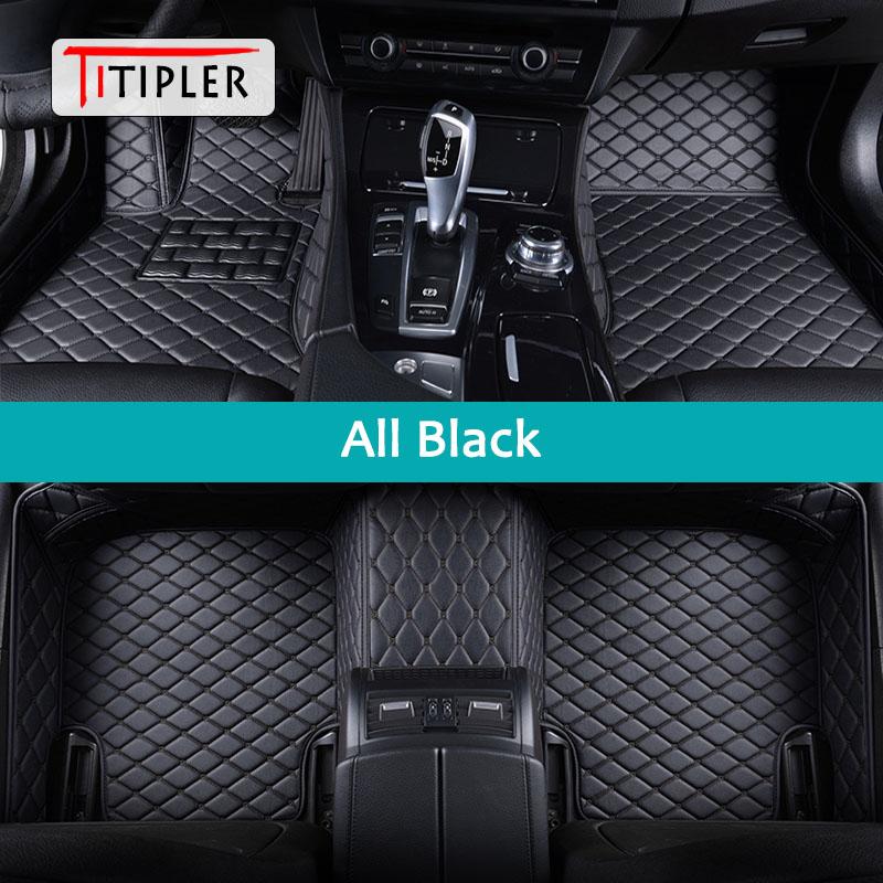 BFY1 TITIPLER Custom Car Floor Mats For Nissan JUKE ESQ Auto Carpets Foot Coche Accessorie
