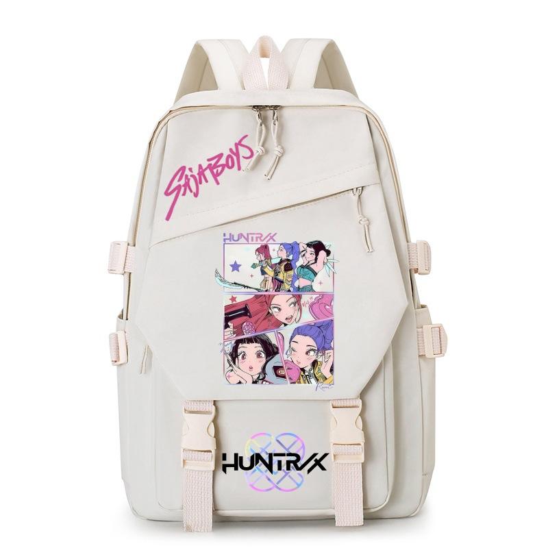 Witch Hunters Printed Children'S Backpack Campus Fashion Elementary And Secondary School Students Large Capacity School Bag Student Cartoon Backpack