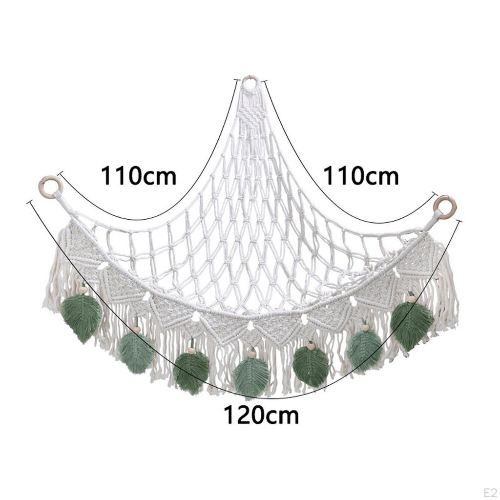 Toy Hammock Unique Room Decor Multifunctional Stuffed Organizer for Baby