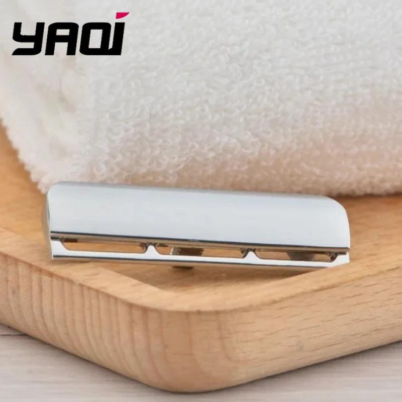 YAQI Excalibur Single Edge Safety Razor Head for Men Chrome Color AC Design