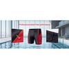 Mizuno Black And Red Chlorine Resistant High Elastic Quick Dry Low Resistance Training Swimwear Slim Fit Competitive Swim Trunks Men swimwear N2CB9005