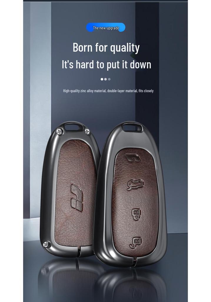 2021 Ideal One Metal Car Key Case Shell for Men